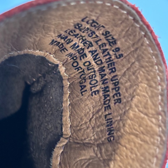 Woman’s Miz Mooz Red Leather zippered Ankle Boots size 9.5 - Picture 7 of 13